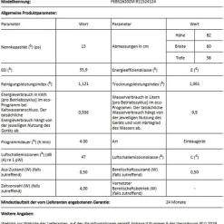 AEG - FEB52620ZM - Integrierbarer Geschirrspüler - Edelstahl -Kaufland Geschäft 645973ef006cbd637d0643a26cb42e86