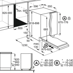 AEG - FSK73727P - Vollintegrierbarer Geschirrspüler - 60 Cm -Kaufland Geschäft 6d34ef507680749f3e31658b1f359435