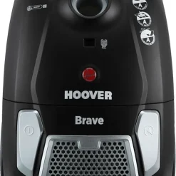 Hoover 39001512 Brave BV71 BV 20011 ECO Bodenstaubsauger + Parkettdüse, 700 W, Schwarz