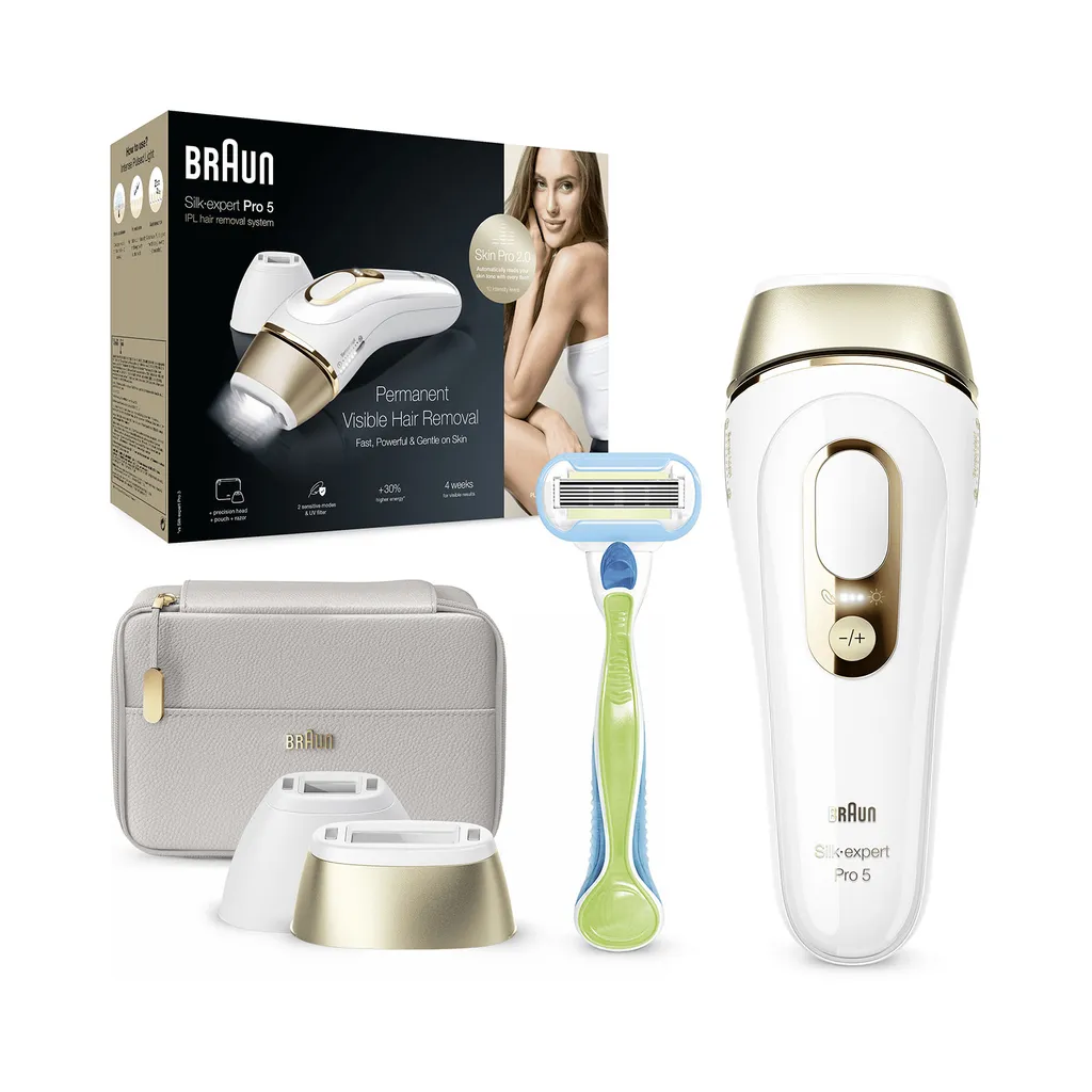Braun Silk-expert Pro Silk expert Pro 5 PL5154, Gold, Weiß, Lichtimpulstechnologie (IPL), Vereinigtes Königreich, AC, 100 - 240 V, 1,27 kg Braun Silk-expert Pro Silk Expert Pro 5 PL5154, Gold, Weiß, Lichtimpulstechnologie (IPL), Vereinigtes Königreich, AC, 100 - 240 V, 1,27 Kg -Kaufland Geschäft 6ed8417b9a68afd098a1d6bb3ad4a0b0