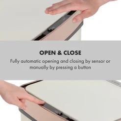 Klarstein Royal Trash Rose Gold Sensor-Mülleimer ,72 Liter Volumen In 4 Behältern ,Restmüll & Recycling-Abfälle: 43 & 2 X 12,5 Liter Eimer Mit Deckel: 4 Liter ,automatisches Öffnen Und Schließen ,SoftClose Lid ,Müllbeutelhalterung ,Korpus Aus Edelstahl ,unempfindlich Gegenüber Fingerabdrücken ,roségold -Kaufland Geschäft 6eed3e1e59f1ea03dfa2c9f6dcf59829