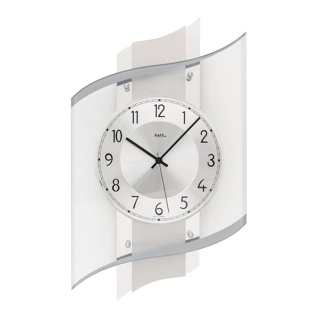 AMS 5516 Wanduhr Funk Funkwanduhr analog silbern mit Glas modern AMS 5516 Wanduhr Funk Funkwanduhr Analog Silbern Mit Glas Modern -Kaufland Geschäft 6f9e9272f9b4c5721a88a41ab8802a66