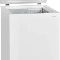 Bomann GT 7337 Gefriertruhe, 100 Liter Nutzinhalt, Gefrierkorb (ca. 36.0 X 17.0 Cm), Herausnehmbar, Temperaturbereich: ≤ -18°C, Weiß