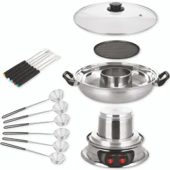 Emerio Hotpot Set, 4L, Dampftopf & B.B.Q. -Kaufland Geschäft 70e25ecc14b683d5d76ffdcdfd49590b