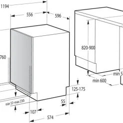 Gorenje GV 671C 60 Vollintegrierbarer Geschirrspüler / 60cm / 16 Maßgedecke / Höhenverstellbarer Oberkorb / SpeedWash In 15 Minuten / Automatikprogramme / Automatische Türöffnung -Kaufland Geschäft 715d15db2a8311c97860b3797becb1cf