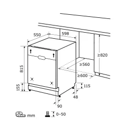 Exquisit Einbaugeschirrspüler EGSP6012-E-030E Silber | Vollintegriert | 12 Gedecke | Silber -Kaufland Geschäft 749b56e0edfba2c0a4127a5cc2273681