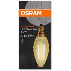 Osram LED Leuchtmittel Vintage 1906 Cla BAR E14 1,5W Warmweiß, Amber -Kaufland Geschäft 759e1910ea2613f378ff5f1e491e9bbb