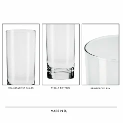 KROSNO Blended Longdrinkgläser, 6er-Set, 350 Ml -Kaufland Geschäft 78e0a80cd3767c9c6c814a338f3e4fa5