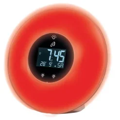 AURIOL® Funk-Lichtwecker Mit Radio 7 Wecktöne Radiowecker Wecker