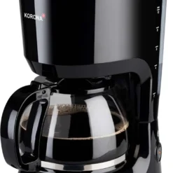 KORONA 10330 Kaffeeautomat 10 Tassen 1,25l 750Watt Schwarz