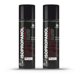 Octopus Fluids GmbH Und Co. KG 2x OCTOPUS Isopropanol Spray, IPA Reinigungsalkohol In Praktischer Sprühdose - 500 Ml