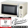 Melissa 16330108 CLASSICO Retro 20 Liter Mikrowelle Creme -Kaufland Geschäft 87a10fd741f1e59ed0bba4aacfffbc92