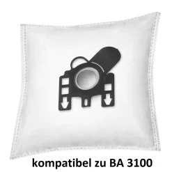 30x Rs-products Stausbaugerbeutel Passend Für BASE BA 3100 I BA3100 Und Menalux 3100