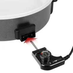 Clatronic PP 3570 C Elektropfanne XXL Partypfanne Elektrisch Mit Keramikbeschichtung Und Glas-Deckel,Ø 42 Cm Elektrische Multifunktionspfanne, Schwarz -Kaufland Geschäft 8c842294e254778181cc7b380cc4e089