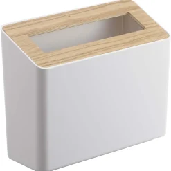 Yamazaki Tischabfalleimer Aus Harz Und Holz Trash