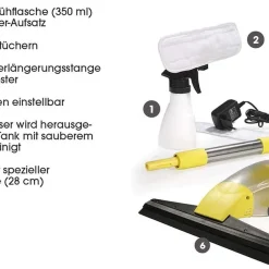 Maxxworld CLEANmaxx Akku-Fensterreiniger 3,7 V In Gelb Mit Verlängerungsstange -Kaufland Geschäft 8dd5e6c6a609043dd49bfacb6cad876a