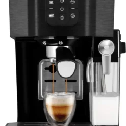 SENCOR SES 4040BK Kaffeevollautomat, Edelstahl