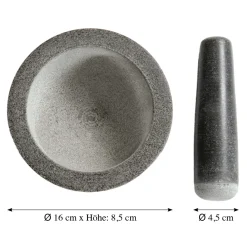 KESPER Mörser Granit Ø 16 Cm H: 8,5 Cm Mit Schlegel 71501 -Kaufland Geschäft 9378122e201bb07609255ce51aec7ca1 1