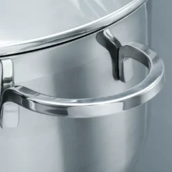 GSW Kochtopf-Set Alara 14 Tlg., Edelstahl Rostfrei 18/8, Glas, Bratentopf Mit Glasdeckel ø Ca. 20 X H 11,0cm / Fleischtopf Mit Glasdeckel ø Ca. 16 X H 10,0cm / ø Ca. 20 X H 12,0cm / ø Ca. 24 X H 14,0cm / Bratpfanne Mit Glasdeckel ø Ca. 24 X H 6,0cm / Servierpfanne ø Ca. 28 X H 7,0cm / Stielkasserolle ø Ca. 16 X H 8,0cm / Milchtopf ø Ca. 14 X H 12,5cm / Dämpfeinsatz Ca. 20 X H 10,0cm -Kaufland Geschäft 94da3916ab3a949a459cc54428ffaca7