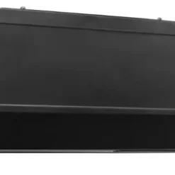 Wiggo Dunstabzugshaube 60cm WE-632ER Schwarz I Flachschirmhaube Für Abluft Oder Umluft Dunstabzug 300m³/h Mit LED-Beleuchtung I Einbau-Dunstabzugshaube Inkl. Fettfilter & 2× Kohlefilter