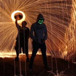 ANTCOOL Halloween-Maske, 3 Beleuchtungsmodi, Für Karneval, Halloween, Cosplay Und Party (blau)) 4 ANTCOOL Halloween-Maske, 3 Beleuchtungsmodi, Für Karneval, Halloween, Cosplay Und Party (blau)) -Kaufland Geschäft 9623b0b77b1aaba51bc5aa65caba8998