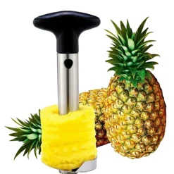 Stretoey Edelstahl Ananasschneider Ananasschäler Spiralschneider Ananasteiler Zerkleinerer Spiralschäler Entkerner Ananas Obstteiler -Kaufland Geschäft 97ed17a469be4f01ea806670f661c243