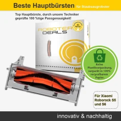 Roboter-Deals Hauptbürste (Kombibürste) Für Xiaomi Roborock S5, S5 MAX, S6, S6 Pure, S6 MAX -Kaufland Geschäft 97f84dd87966e0c0e086445e68af7128