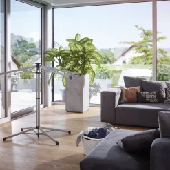 Leifheit Standwäschespinne LinoPop-Up 140