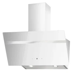 PKM Dunstabzugshaube Mit Randabsaugung Kopffreihaube S20-90 AWTY Weiß 90 Cm