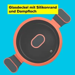 Tasty Antihaft-Kochtopf 20 Cm, Kleiner Bratentopf Mit Glasdeckel Und Softtouch-Griffen 4 Tasty Antihaft-Kochtopf 20 Cm, Kleiner Bratentopf Mit Glasdeckel Und Softtouch-Griffen -Kaufland Geschäft 9b064adcc088b3c1b6bbb4eff9405833