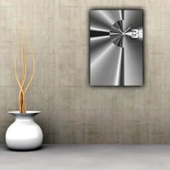 4320 Dixtime Designer Wanduhr, Wanduhren, Wohnraumuhr 35cm X 50cm