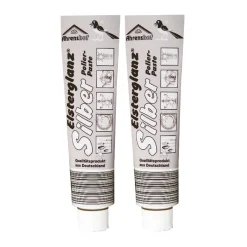 Ahrenshof Elsterglanz Silber Polier-Paste 150ml - Reinigt, Poliert, Konserviert (2er Pack)