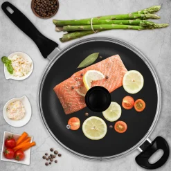 Löwenthal Pfanne Mit Glasdeckel 28cm Schmorpfanne Antihaft Hochraumpfanne Bratpfanne Induktion Grillpfanne Pfanne Universalpfanne -Kaufland Geschäft a889e973fbe3f3411abfe96300813d62