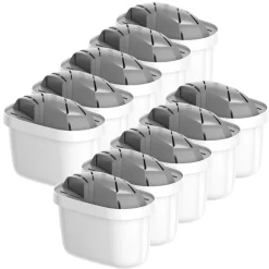 10x Wessper Filterkartuschen Für Sehr Hartes Wasser Kompatibel Mit BRITA Maxtra+