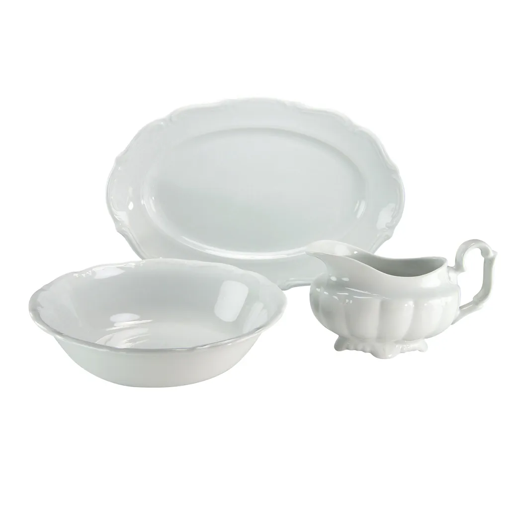 CreaTable 16029 Serviergeschirr Maria Theresia für 1 Personen, Porzellan, weiß (1 Set, 3-teilig) Creatable Porzellanhaus CreaTable 16029 Serviergeschirr Maria Theresia Für 1 Personen, Porzellan, Weiß (1 Set, 3-teilig) -Kaufland Geschäft a9400ac11a65ccd5909450752a5eb72c