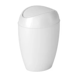 Umbra Twirla Abfalleimer Mit Schwingdeckel, Kosmetikeimer, Papierkorb, Recylingeimer, Weiß, PP, 9 L, 1012978-661 -Kaufland Geschäft a9efc847810c52a8357b0cf9551518ee