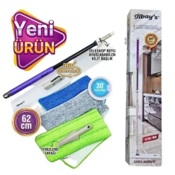 Ilbays Multifunktionaler Mopp Bodenwischer Set Mit 3 Bezügen -Kaufland Geschäft ae645b3a6c4db81293093456a941be8b