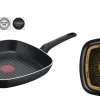 Tefal B55640, Quadratisch, Grillpfanne, Titan, Aluminium, Thermo-Punkt, Keramik, Gas, Halogen -Kaufland Geschäft af9a623e0434aa95da5fa7a8f7256405