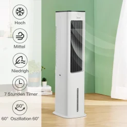 Midea Europe Luftkühler AC100-20ARB Weiss 0MB -Kaufland Geschäft b0477e82216d41490a86b367ddd5a462