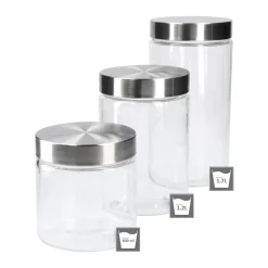 MamboCat 6tlg. Set Vorratsdosen Bera - 2x 800ml + 2x 1,2L + 2x 1,7L -Kaufland Geschäft b0c2e5695bc0bdba51218cfcba18a4e6