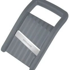Fackelmann Kompakt-Hobel, Gemüsehobel Mit Edelstahlklinge, Reibe Mit Ergonomischem Griff (Farbe: Schwarz/Silber), Menge: 1 Stück