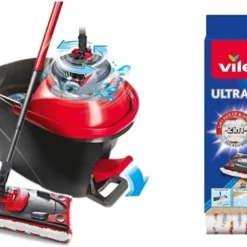 Vileda UltraMax Turbo Komplett-Set Mit Teleskopstiel Wischmop Eimer Bodenwischer -Kaufland Geschäft b35d2a981f89e933c2d7f6b76ccd3d79
