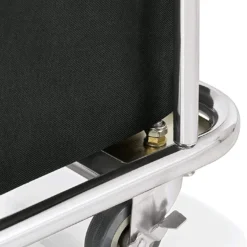 Faimex Wäschesammler Wäschewagen Wäsche Sortierer Wäschekorb Auf Rollen Wäsche Korb Wagen Mit Wäschesack Rollwagen Aus Edelstahl Für Schmutzwäsche Sortierer Stabil Viereckig Trolley Dark XL -Kaufland Geschäft b54490b02050b9ab8270b61b8571a5da