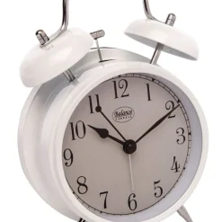 Balance 632594 Nostalgie Wecker Weiß Doppelglockenwecker Retro Analog Romantisch Extra Lauter Weckalarm