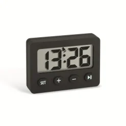 TFA Dostmann Digitalwecker Mit Timer Und Stoppuhr, Weiß