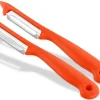 InstrumenteNRW Sparschäler 2er Set Schäler Obst Gemüse Mit Rostfreier Scharfer Pendelklinge Universalschäler Für Rechts Und Linkshänder Allzweckschäler Zum Schälen Von Obst Gemüse Spülmaschinen Geeignet Orange -Kaufland Geschäft b74eefbc4720eeddb0eb7980c68c27ab