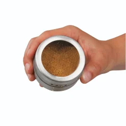 Fackelmann Magnetische Gewürzdose, Vorratsdose Mit Streuöffnungen, Aufbewahrungsdose Aus Edelstahl (Farbe: Silber/Transparent), Menge: 1 Stück -Kaufland Geschäft b7a2a3efb6cb88622d0274ca3e6d4299