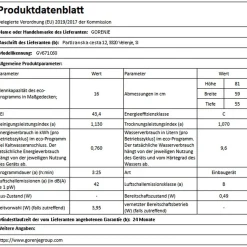 Gorenje GV 671C 60 Vollintegrierbarer Geschirrspüler / 60cm / 16 Maßgedecke / Höhenverstellbarer Oberkorb / SpeedWash In 15 Minuten / Automatikprogramme / Automatische Türöffnung -Kaufland Geschäft ba918884041bda0d426a02663ee1fbb5