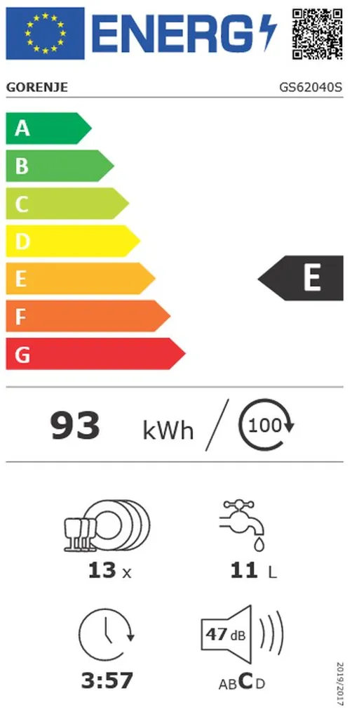 Gorenje GS 62040 S Freistehender Geschirrspüler 60cm - Edelstahlfront - 13 Maßgedecke - 5 Spülprogramme - Edelstahlbottich - Besteckkorb - Multifunktionaler Unterkorb - Selbstreinigender Filter Gorenje GS 62040 S Freistehender Geschirrspüler 60cm - Edelstahlfront - 13 Maßgedecke - 5 Spülprogramme - Edelstahlbottich - Besteckkorb - Multifunktionaler Unterkorb - Selbstreinigender Filter -Kaufland Geschäft bcb52d121c3cff817f969fc78c26240c