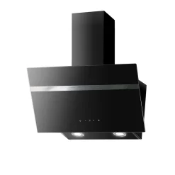 PKM Dunstabzugshaube Wandhaube Mit Randabsaugung S20-90 ABTY Schwarz 90cm